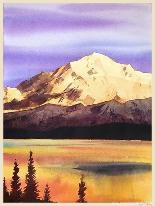 瑞安画室推荐jathedar的唯美风景水彩画水彩风景欣赏