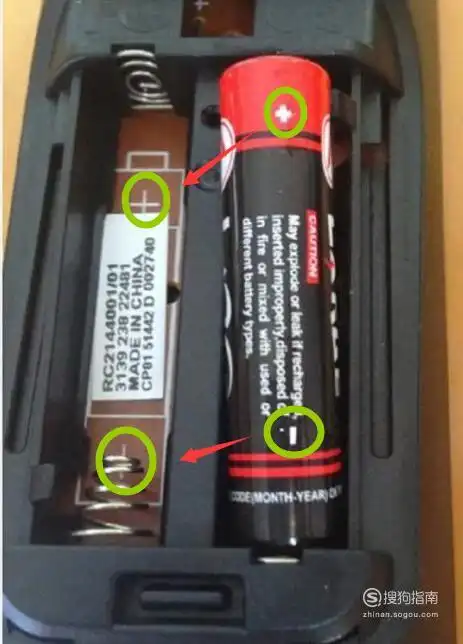 如何正确安装电池