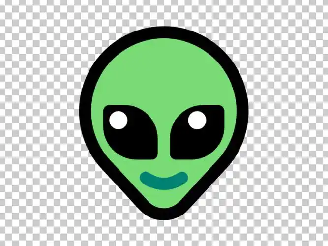 外星人表情透明图像alienemojitransparentimage