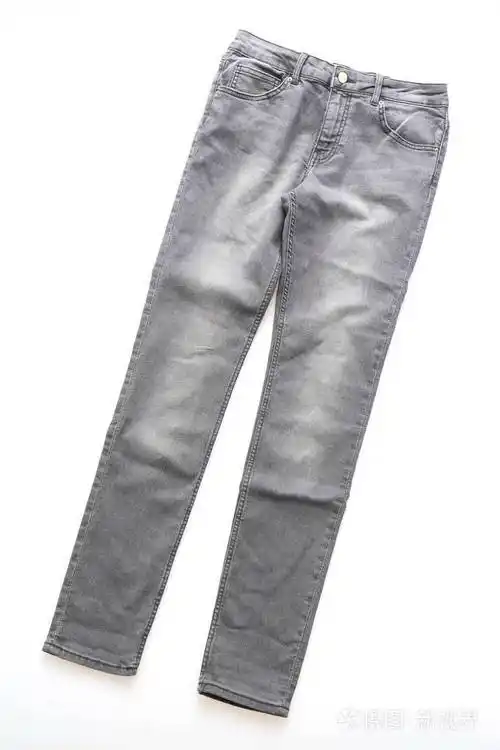 服装时尚灰色牛仔裤