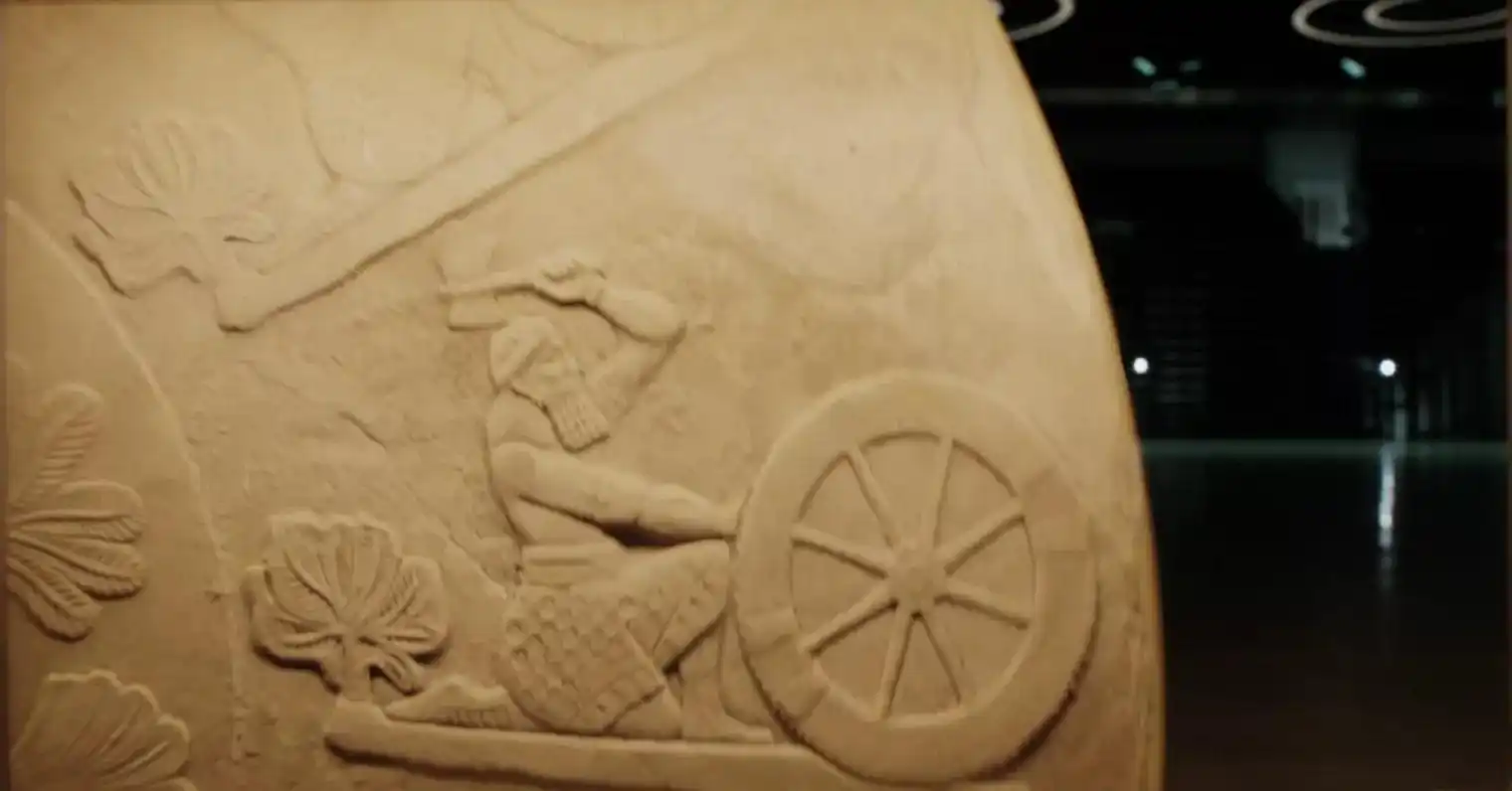 司有普汽车广告阐述起了轮子的历史