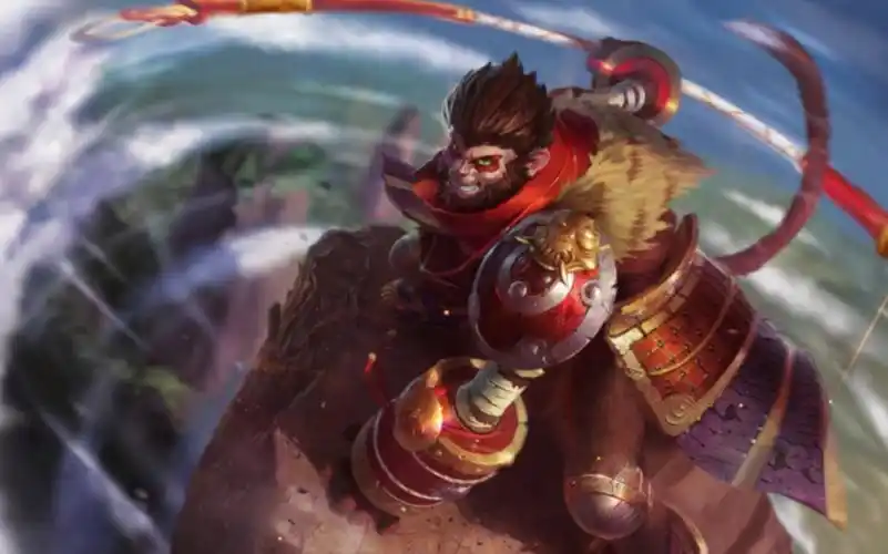 【lol英雄联盟手游】精彩击杀 所选择的英雄:孙悟空