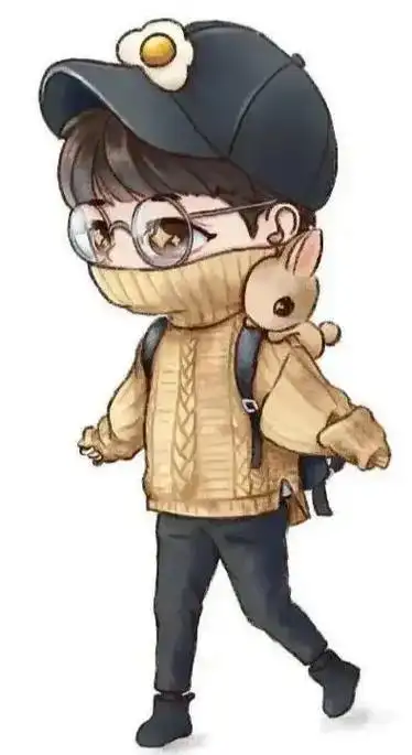 收集了好多肖战的卡通头像哦好可爱з