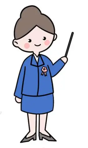 教师形象简笔画