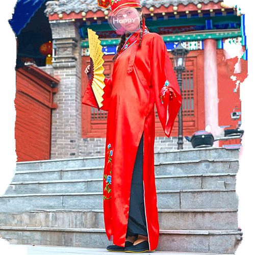 喜婆婆喜公公道具喜婆婆婚宴装礼服喜服装喜婆婆饰品喜公婆帽妈妈