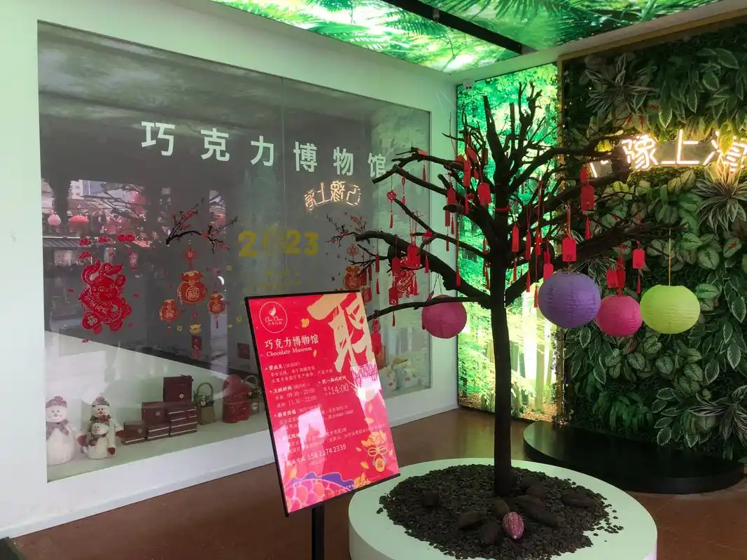 上海城隍庙巧克力博物馆内用巧克力制作的精美艺术品令人大开眼界!