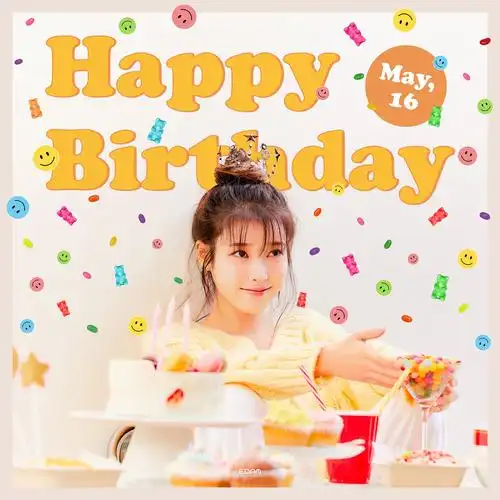happy iu day!李知恩0516生日快乐
