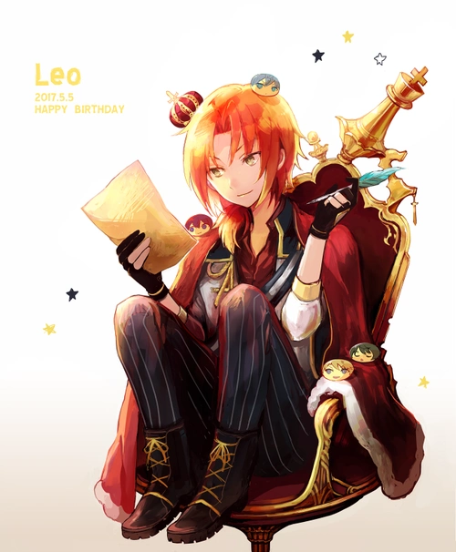 月永雷欧 男子 美少年 帅气 可爱 温柔 治愈 knights 国王 壁纸 作者