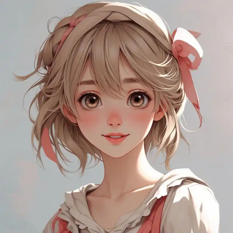 微信头像女卡通94可爱萌妹必备94 哇哦!