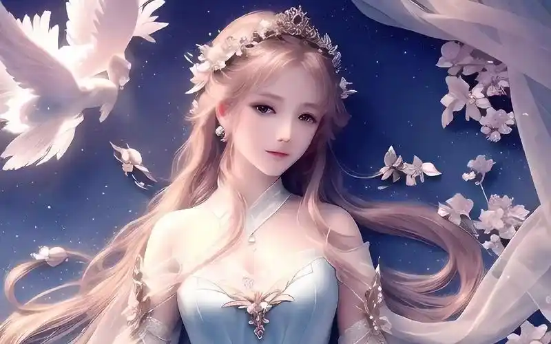 有我这样的女友你会几点回家#唯美古风壁纸 #动漫壁纸 #唯美壁纸