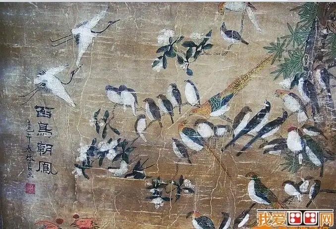 林良《百鸟朝凤图》