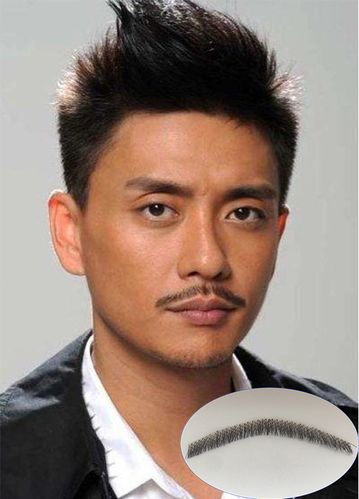 胡子八字胡仿真李大钊舞台演出胡须影视化妆易容其它假发