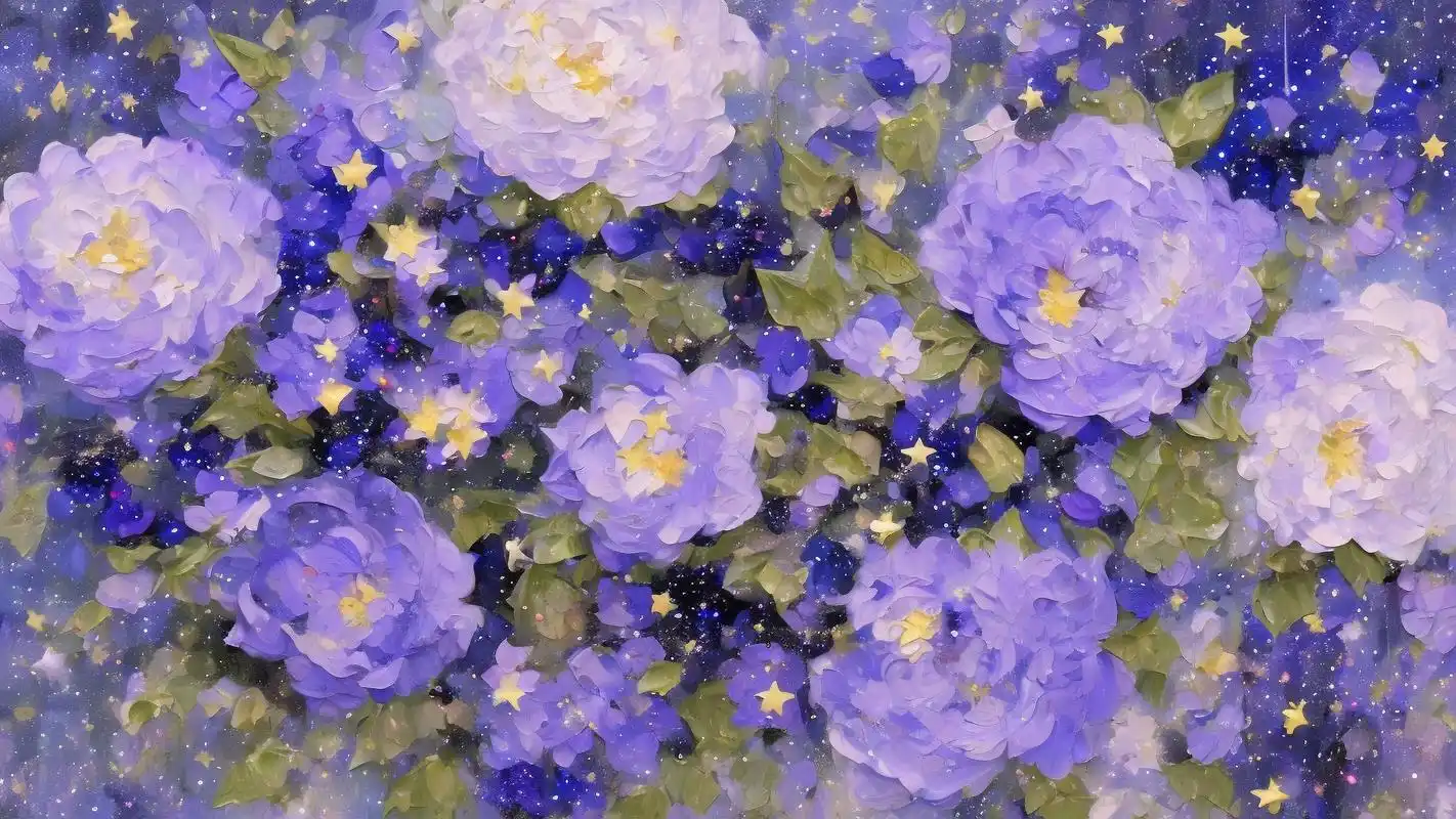 90梦幻紫色星空壁纸合集90 踏入梦幻的紫色星空,仿佛置身于神秘的