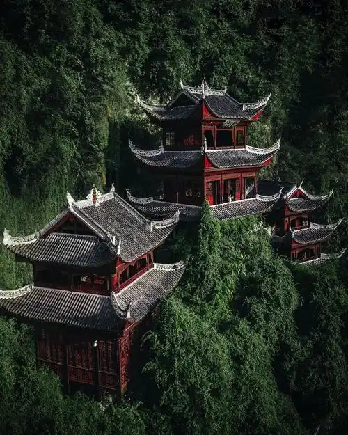 重庆的古风建筑群