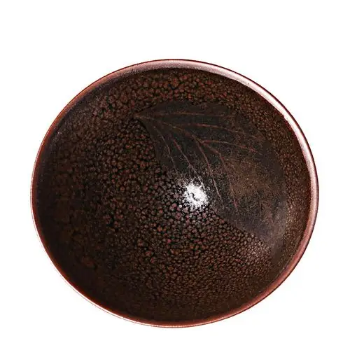 日本大师水出胜木叶天目盏主人杯茶盏全手工日本茶具日式杯精品