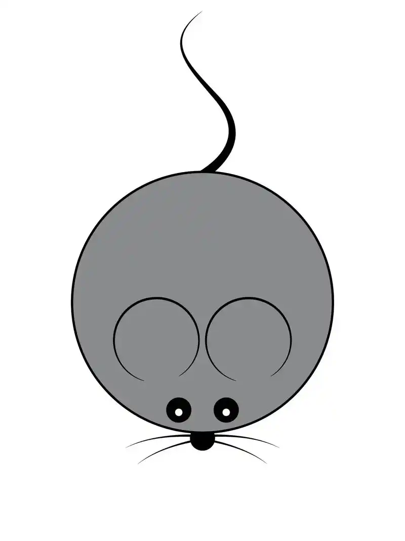 小老鼠简笔画.🐭超萌小老鼠简笔画