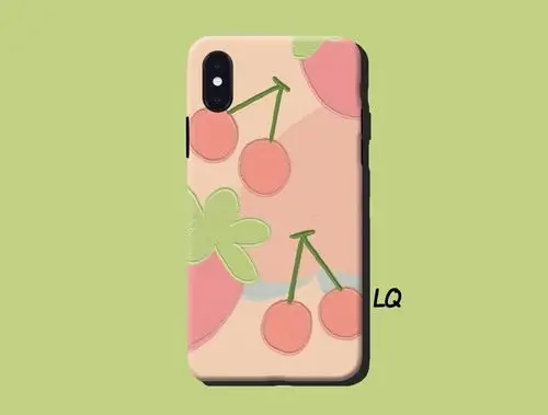 水果定制款手机壳所有型号均可定制此图案