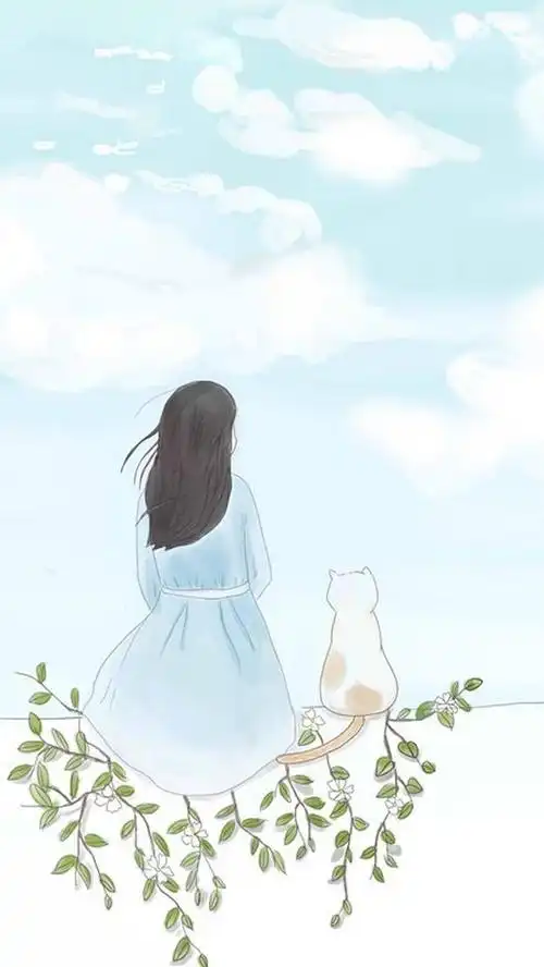 小清新,文艺范,适用于壁纸插图