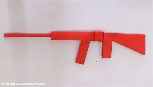 98k狙击枪折纸教程 - 伴宝网