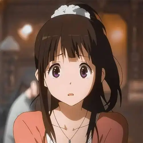 「第139期」动漫女头:冰菓 千反田爱瑠无水印女生头像