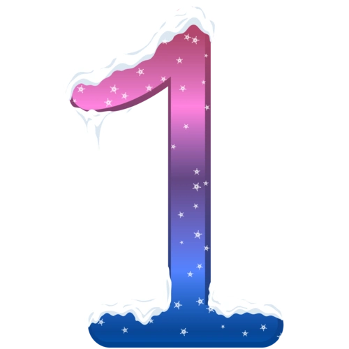 艺术字冬天图片大全