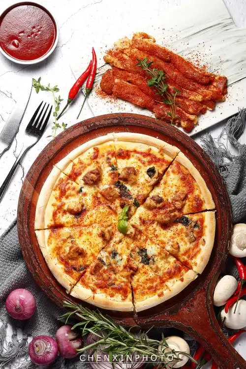 美食摄影菜谱拍摄西餐披萨静物产品