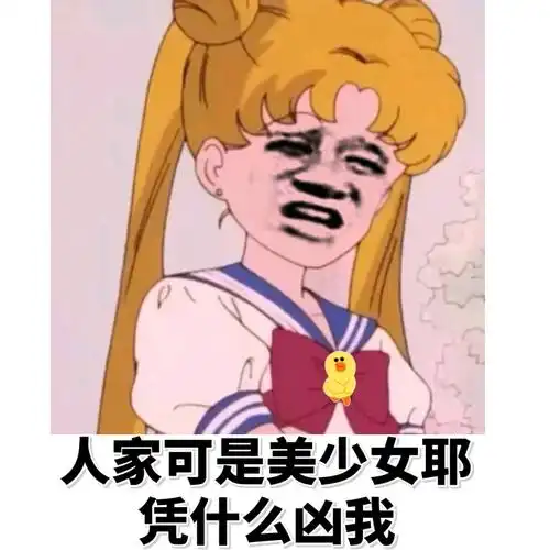 人家可是美少女耶凭什么凶我美少女人家可是什么表情