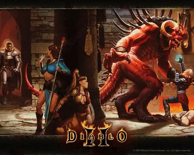 p>《暗黑破坏神2》是美国暴雪娱乐研发的一款动作类角色扮演游戏,于