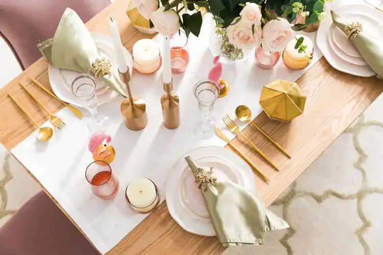 table setting 餐桌布置 餐厅空间美学