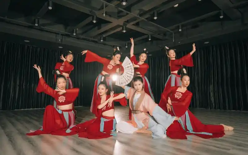 单色舞蹈古典舞清平调云想衣裳花想容春风拂槛露华浓