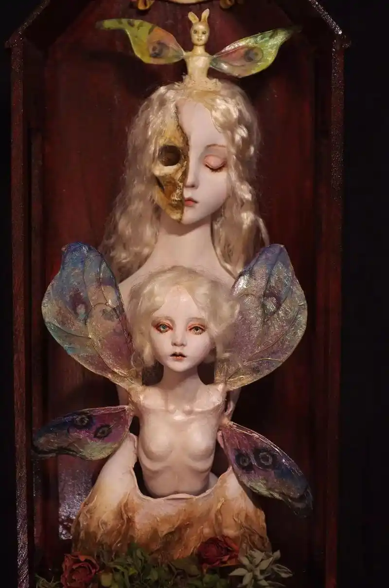 bjd娃娃美图:"恐怖人偶系列"滋长在毛骨悚然之地,慎入!