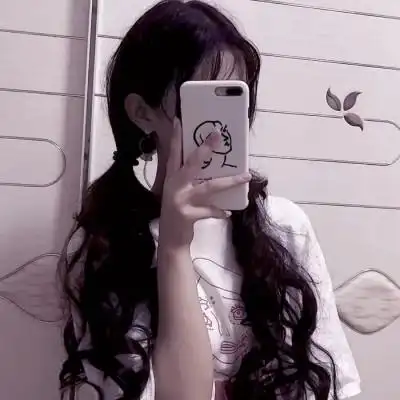 软锦:"双马尾挡脸女头"_女生头像_我要个性网