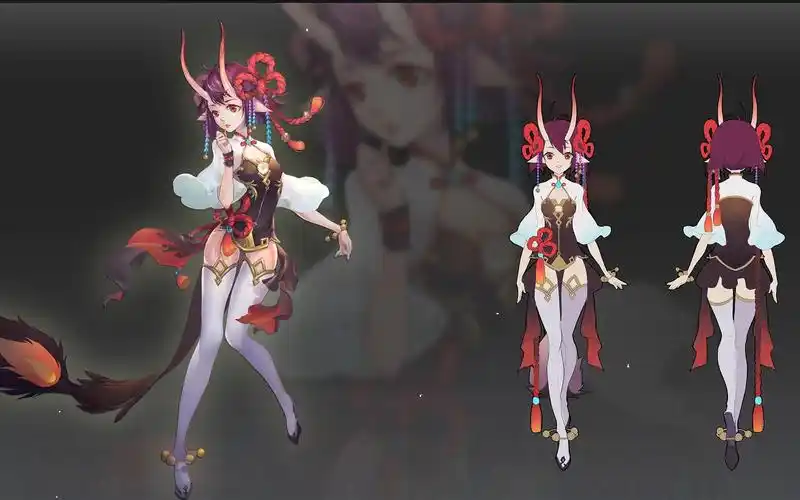 3dmax人物角色建模:3d女性魅惑小妖精全身模型制作教程