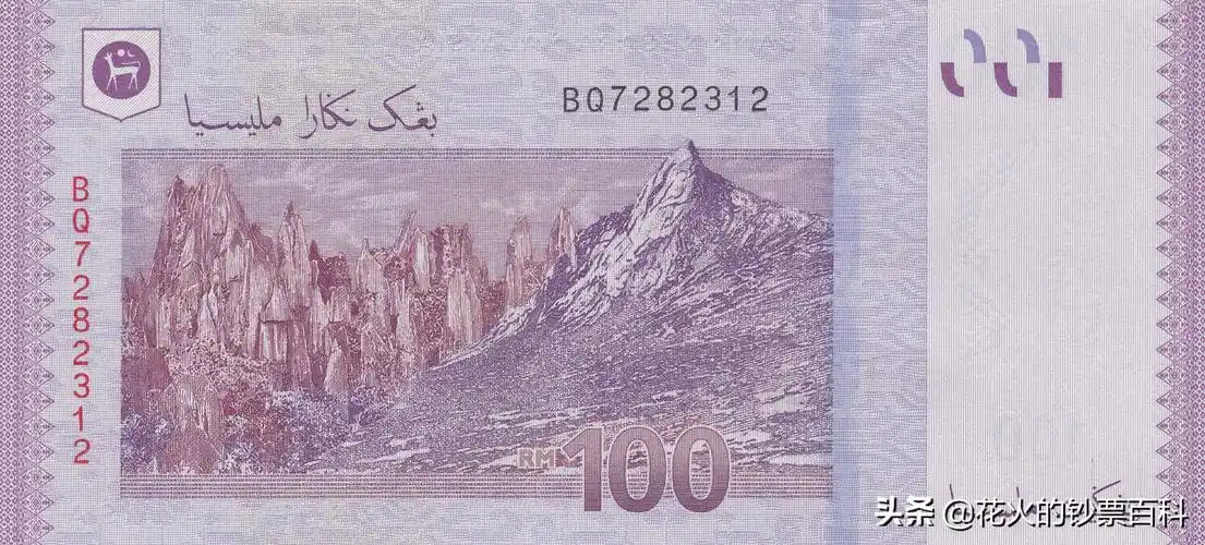 带你看看马来西亚的钞票,大红大紫的还挺好看