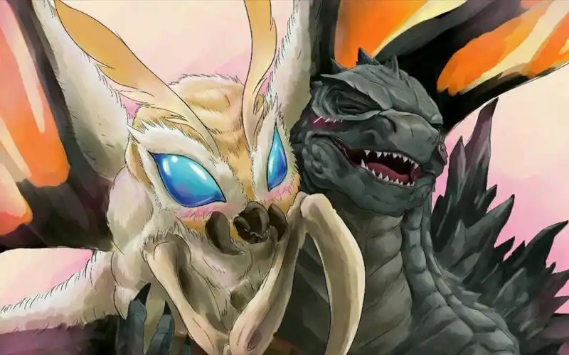 魔斯拉献祭了爱情成就哥斯拉红莲巅峰向嫂子致敬