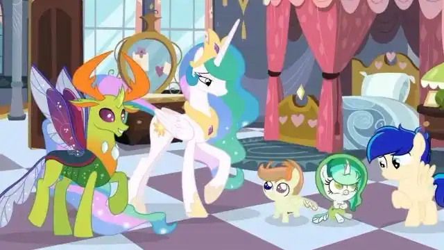 《小马宝莉》下一代皇室成员!幻形族公主和小马国公主