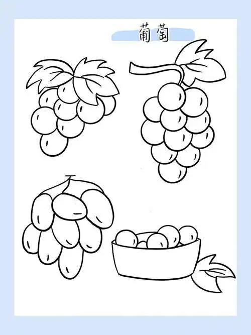 1一8岁儿童画画简笔画 简笔画图片大全-普车都