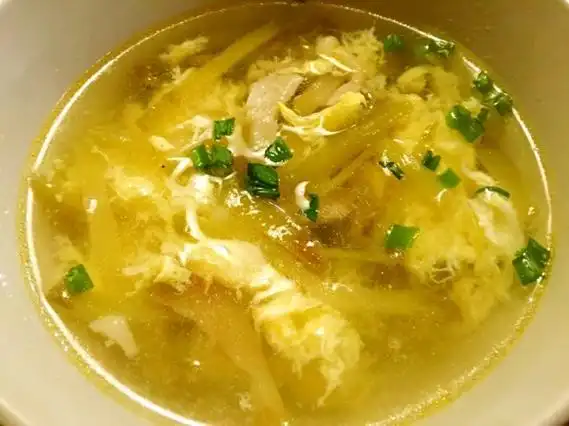 榨菜肉丝蛋汤