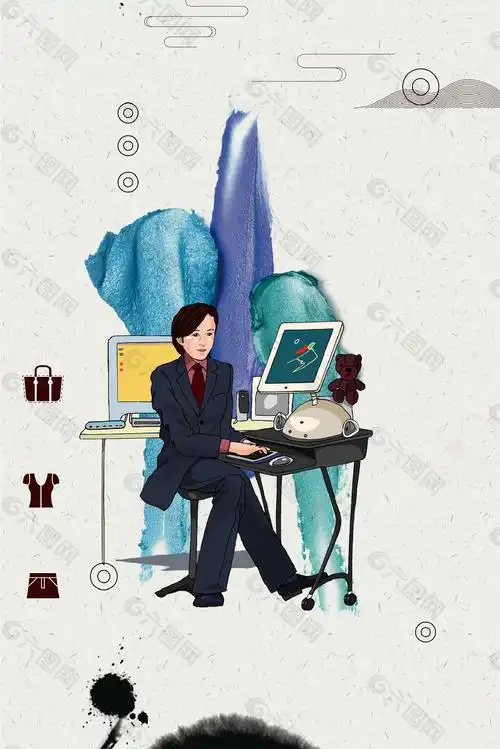 创意服装设计师招聘背景