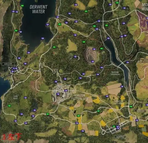 《极限竞速地平线4》全广告牌位置一览 难点广告牌收集技巧说明