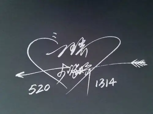 艺术签名设计之情侣签名,想要签名的亲们可以加我微信私聊