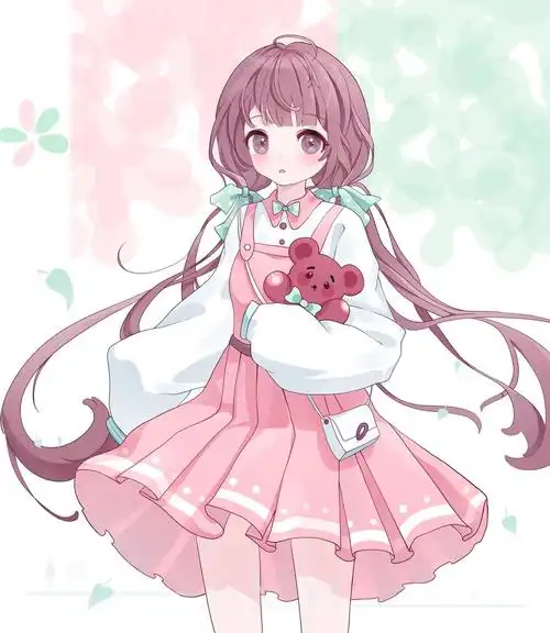 粉色系呀-二次元女孩原创原创作品-触站