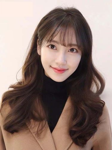 热销空气刘海长卷发