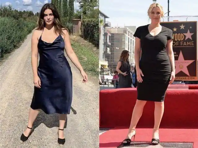 她是维密首位大码模特体重152斤却肥而不腻没赘肉曲线好