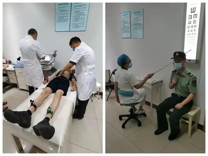 京南医疗区圆满完成2021年度体系部队健康体检工作