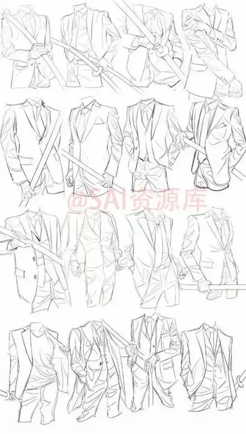 西装素材
