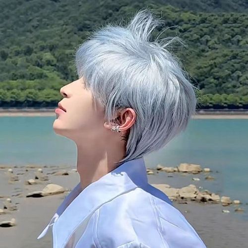 网红假头套男短发韩版帅气男生齐刘海男士日常发型短直发自然头套