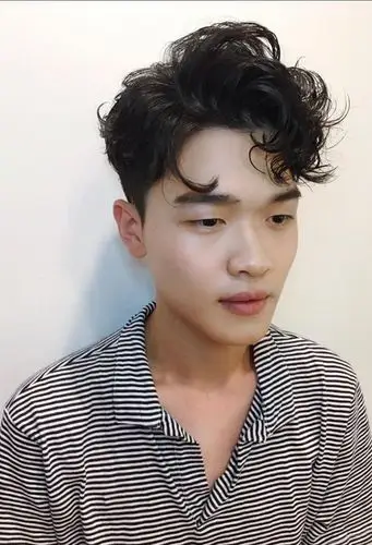 男生韩版帅气短卷发集合,卷发图片,发型图片