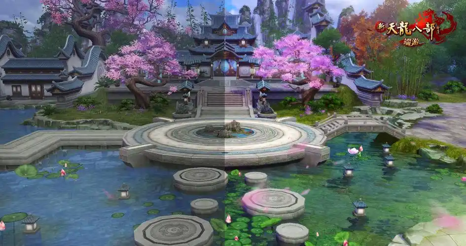 《新天龙八部》桃花岛场景视频爆料,全新光影技术极致唯美