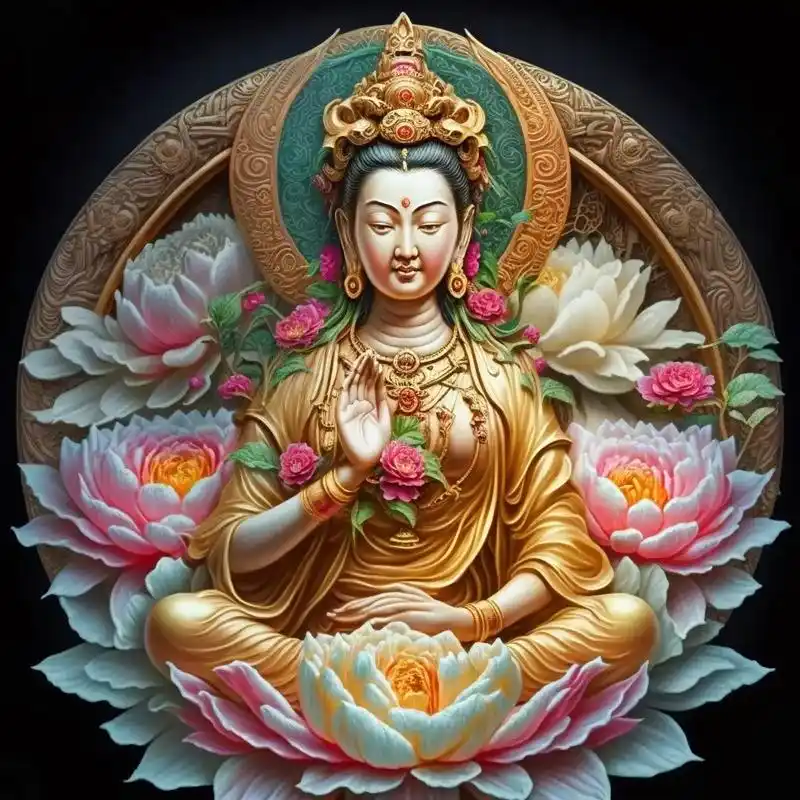 观音菩萨保佑高清手机壁纸.#抖音图文来了 #图文伙伴计划 # - 抖音